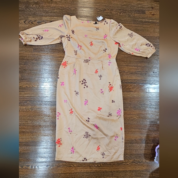 Floral Sheath Dress Ann Taylor - Picture 7 of 12